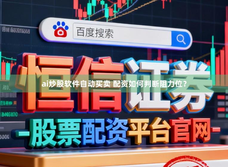 ai炒股软件自动买卖 配资如何判断阻力位？